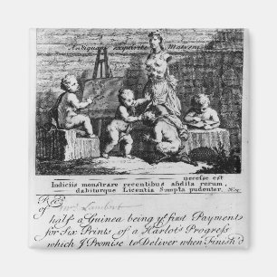 Aimant Billet d'abonnement pour 'A Harlot's