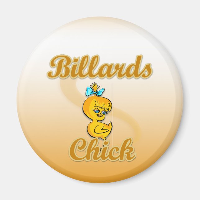 Aimant Billiard Chick (Devant)