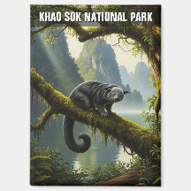 Binturong in Khao Sok National Park Thaïlande