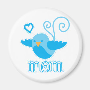 Aimant birdy mignon de maman