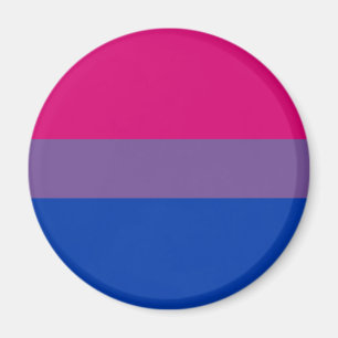 Aimant Bisexual LGBT Pride drapeau arc-en-ciel