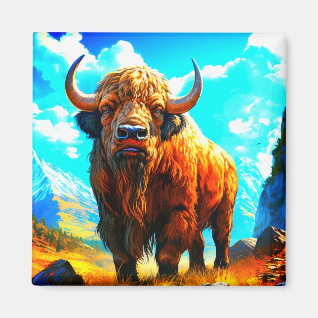 Aimant Bison (Devant)