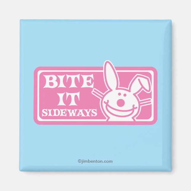 Aimant Bite it Sideways (Devant)