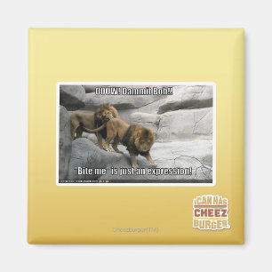 Aimant Bite me n'est qu'une expression !