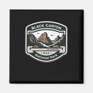 Aimant Black Canyon Of The Gunnison National Park Logo St