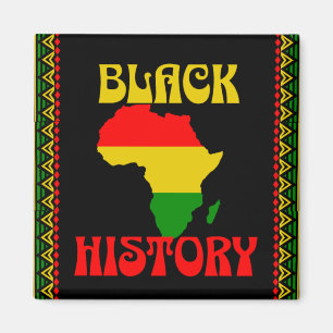 Aimant Black History Month, African american
