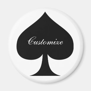 Aimant Black Queen of Spades