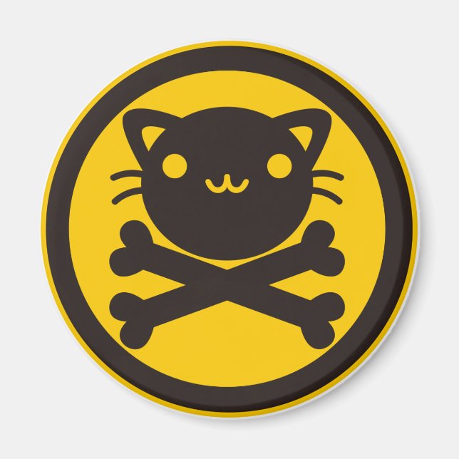 Aimant BlackJack(Chat) (Devant)