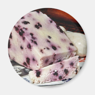 Aimant Blanc Stilton de myrtille