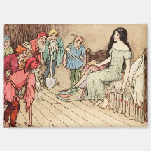 Blanche-Neige par Warwick Goble