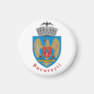 Aimant Blason de Bucarest, Roumanie