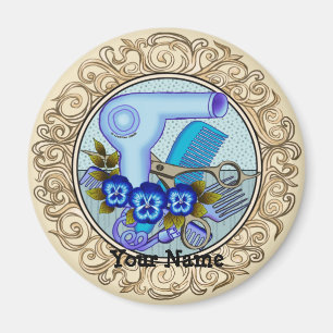 Aimant Bleu chic Pansy Beauticier