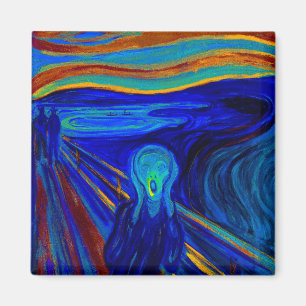 Aimant bleu de cri perçant