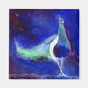 Aimant Bleu de paon 2013