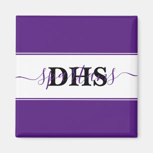 Aimant Bloc de couleurs personnalisé pour l'école 