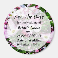 Blossoms de Dogwood Rose Enregistrer la date
