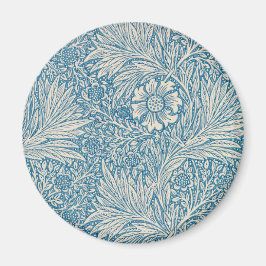 Aimant Blue Marigolds (par William Morris)