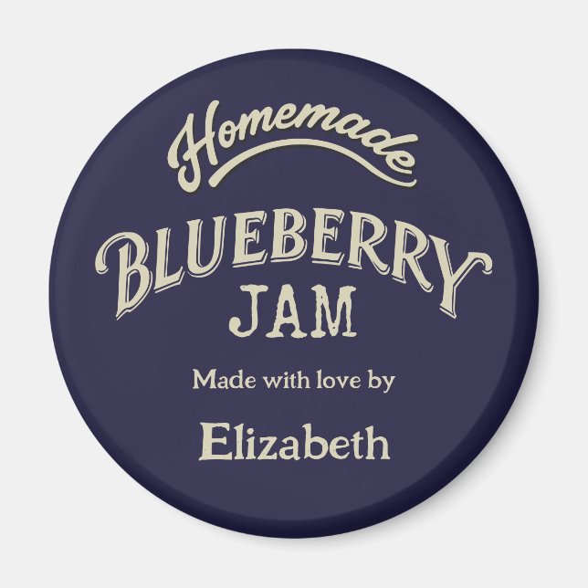 Aimant Blueberry Jam (Devant)