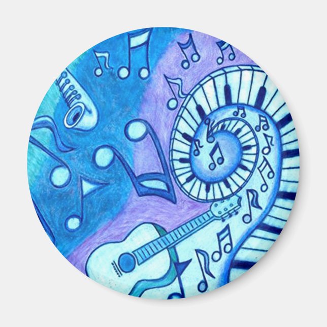 Aimant Blues (Devant)