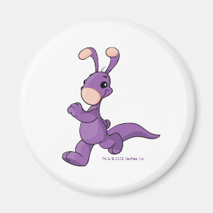 Aimant Blumaroo pourpre de marche