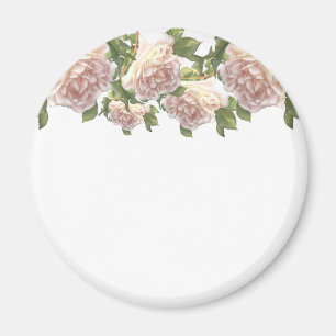 Aimant Blushing Ivory Peach Rose