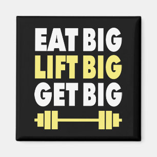 Aimant Bodybuilding - Mange Gros, Ascenseur Gros, Gros