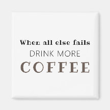 Boire plus d'aimant café
