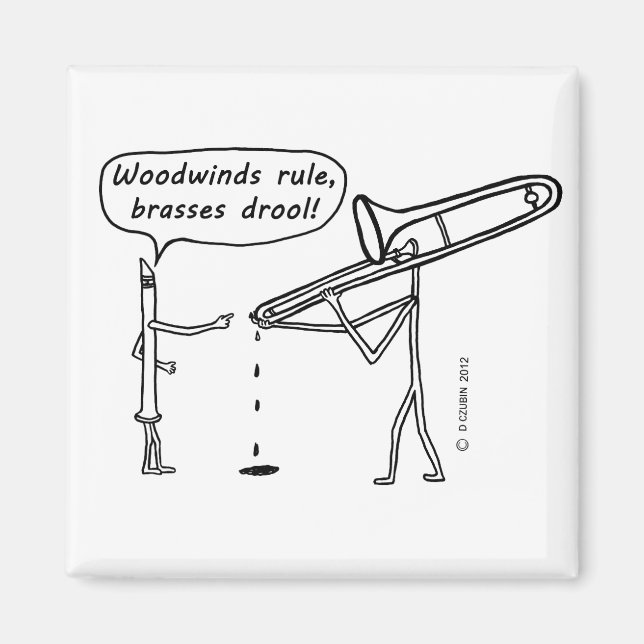 Aimant Bois, Brasses Drool (Devant)