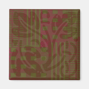 Aimant bois d'olive de canneberge Inspiration celtique