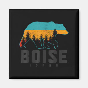 Aimant Boise Idaho Ours Fierté de Grizzly Extérieur Vinta