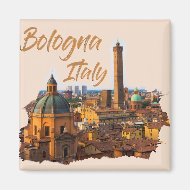 Aimant Bologne Italie : Centre historique (Devant)