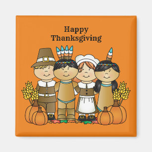 Aimant Bon thanksgiving Day Children