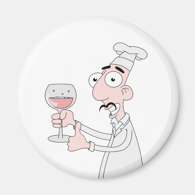 Aimant Bon vin (Devant)