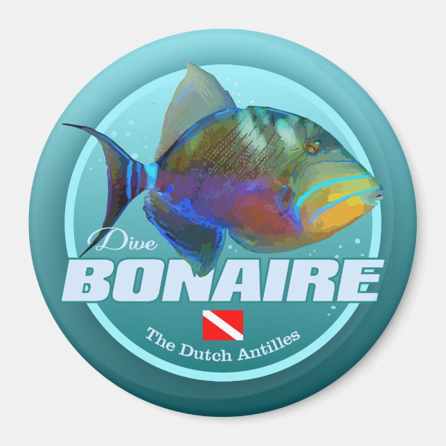 Aimant Bonaire (DD2) (Devant)