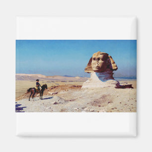 Aimant Bonaparte devant le Sphinx de Jean-Léon Gérôme