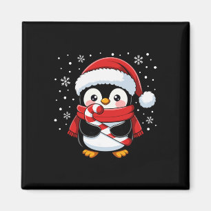 Aimant Bonbon de Noël Pingouin Hiver Fille Tout-Petit B