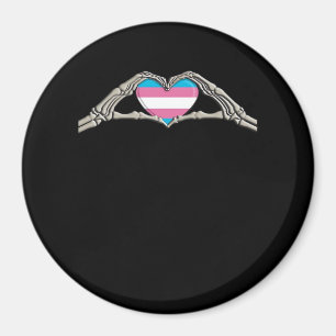 Aimant Bone Hands Coeur Transgenre Goth