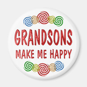 Aimant Bonheur de petit-fils