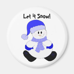 Aimant Bonhomme de neige