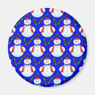 Aimant bonhomme de neige