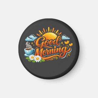 Aimant Bonjour – Commencez Chaque Jour avec un Sourire
