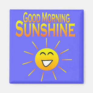 Aimant Bonjour Sunshine !