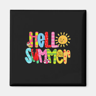 Aimant Bonjour Vacances Été Glace Crème Popsicle Watermel