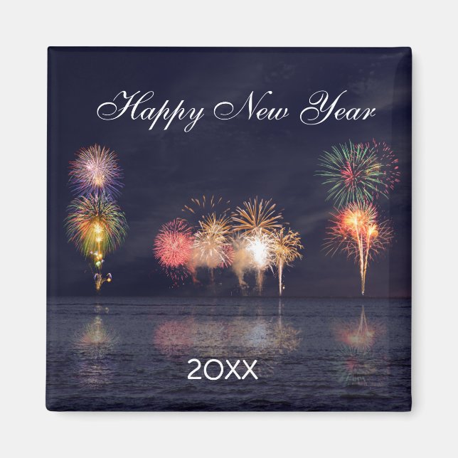 Aimant Bonne année (Devant)