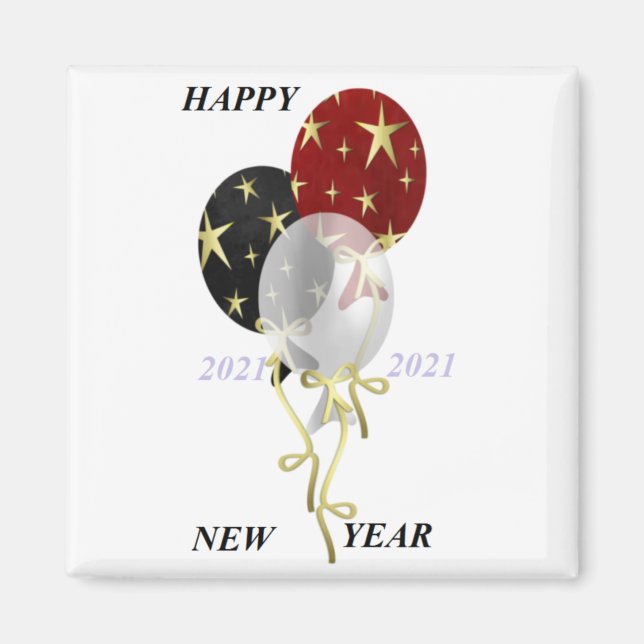 Aimant Bonne année (Devant)