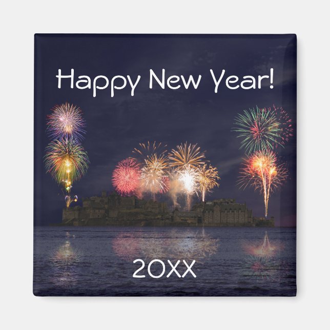 Aimant Bonne année (Devant)