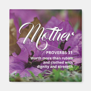 Aimant Bonne fête des mères PROVERBS 31