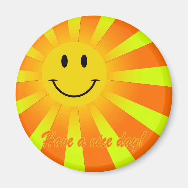 Aimant Bonne journée ! (Devant)