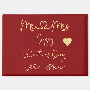Aimant Bonne Saint-Valentin M. et Mme
