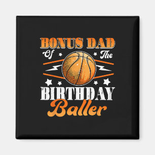 Aimant Bonus Papa De L'Anniversaire Byller Bysketbyll Pèr